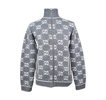 GUCCI Unused GG Boucle Jacquard Cardigan Z9FWPGRG 155293475