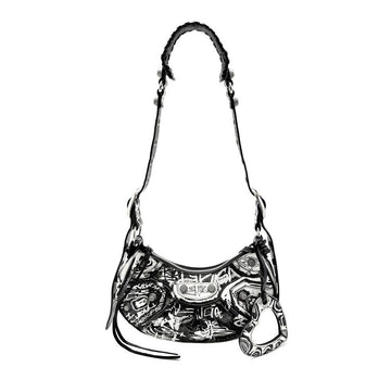 Balenciaga Gravity Le Cagole Hobo Shoulder Bag Black B1215C233 151516760