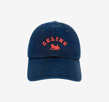Celine Unused AA0HX2U74 Richelieu Cap Hat Size S Navy 8C03BKYI 157432562