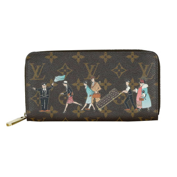 LOUIS VUITTON Monogram Zippy Geldbörse 14484 157434065