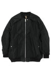 Rick Owens Jumbo Convertible JUMBO PETER Flight Jacket Black 150089877 [P]
