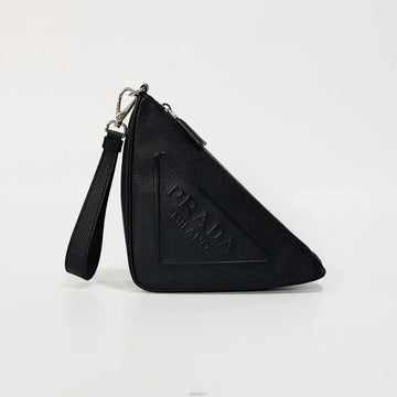 Prada Saffiano Triangle Clutch 2NE054 157453745