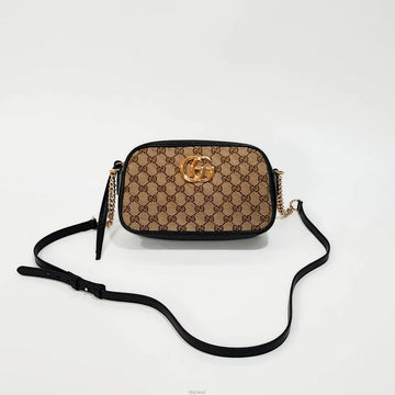 Gucci Marmont Canvas Camera Bag 447632 157455446