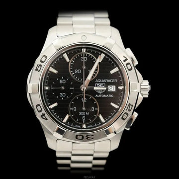 Tag Heuer Aqua Racer 300 Chronograph Steel Automatic Black 42MM CAP2110 157477399