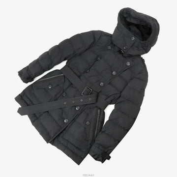 BURBERRY Damen-Padding mit Kapuze in Schwarz M 4008387 157477674
