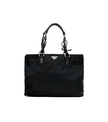 PRADA Schwarze Poche Nylon-Tasche 60890 157478908