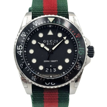 GUCCI Tauchstahl Uhr 136.2 9280388771 157488743