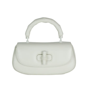 GUCCI バンブー レザー トート ハンド バッグ 832953 14497 157504497