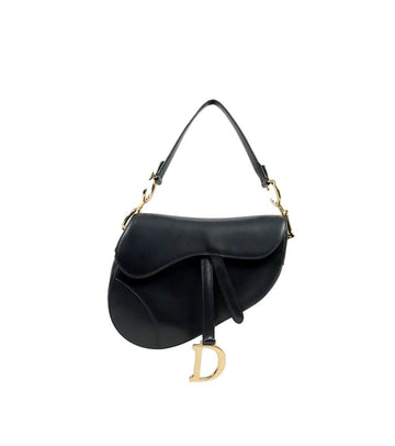 DIOR Schwarze mittlere Satteltasche 61598 157521651