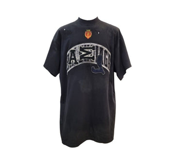 BALENCIAGA スケーターTシャツ ダーティブラック B1124K233 152324424