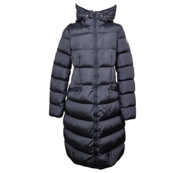 MONCLER Lange Kapuzen-Daunenjacke schwarz XZSYUJ6J 155390922