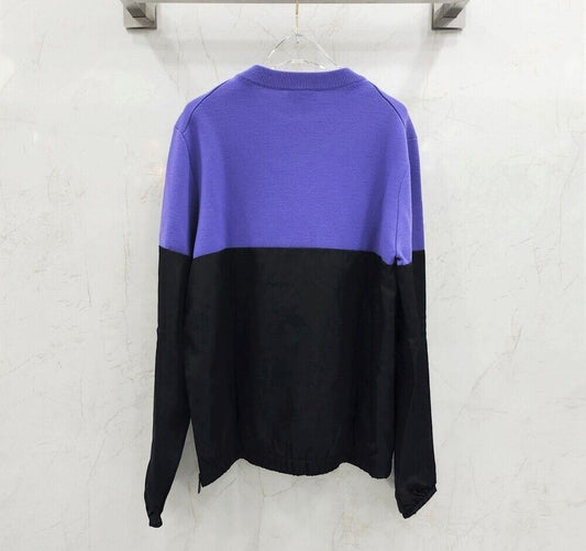 Dior Wool Nylon CD Logo Purple Knit 124798877