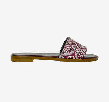 LOUIS VUITTON Unbenutzte Lockit Flachmule Slipper AFD011031N 153392615