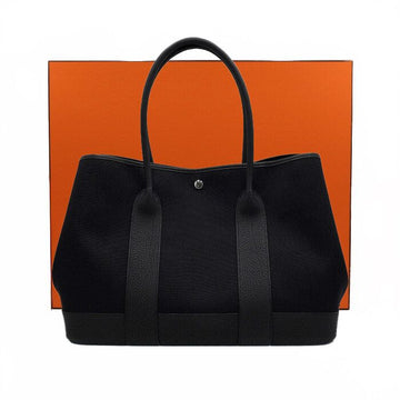 HERMES NEO GARDEN VOYAGE Tote Bag H086717CKAC 26 Saison Noir Negonda 157547854