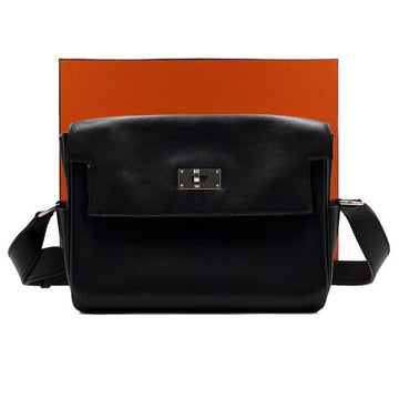 HERMES Messengertasche Kelly PM Evergrain Noir 157547865