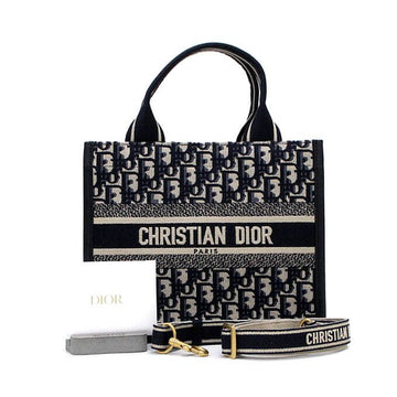 DIOR ブルーオブリークスモールトートバッグ兼ショルダーバッグ M1325CZBB 157547878
