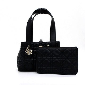 DIOR M2822OSNW Schwarze Makro Cannage Toujours Tote-Bag und Schultertasche aa65109 157547891