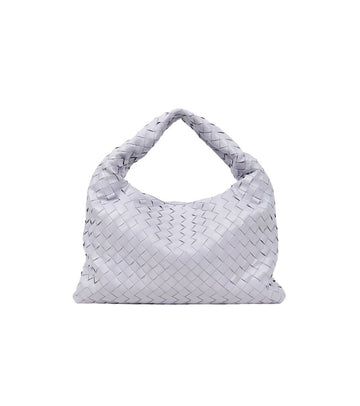BOTTEGA VENETA Kleine lila Leder Hop Shoulder Bag 62873 157549565