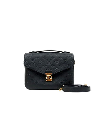 LOUIS VUITTON Schwarze Empreinte Pochette Métis Schultertasche 63020 157549571