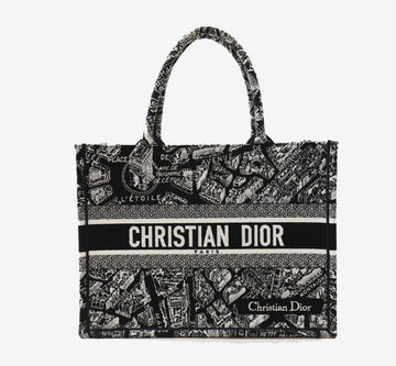 DIOR Nord Tote Mid-Size Tasche Schwarz M1296ZOMPM993 145918343