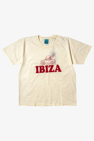 WILD DONKEY Light Yellow Ibiza T-shirt 157553920