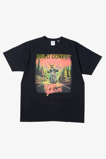 WILD DONKEY Riding Jerry Short Sleeve T-shirt 26SS Black 1915 157553822