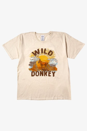 WILD DONKEY T-Shirt mit kurzem Arm 26SS SUNSET DONKEY TS03 058 TEA 1917 157554336