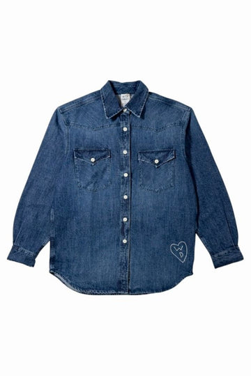 WILD DONKEY 26SS TRISH Denim Hemd DN01 084 SW DENIM 2004 157554393