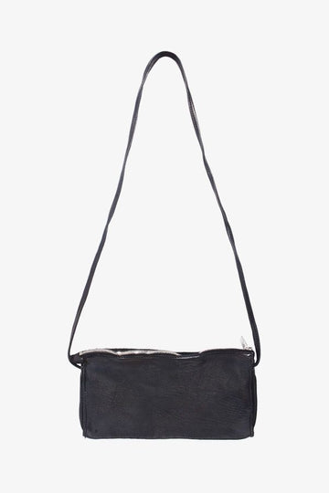 GUIDI Weiches schwarzes Schultertasche 157554443