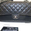 CHANEL キャビア クラシック ミディアム シルバー A01112 ブラック 10447174 157556947 [P]