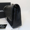 CHANEL キャビア クラシック ミディアム シルバー A01112 ブラック 10447174 157556947 [P]