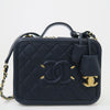 CHANEL Kaviar Kosmetik Medium Navy 10481901 157557170 [P]