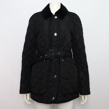 BURBERRY 8071843 ブラック キルティング ベルト付き レディース ジャケット 8071843 157561887