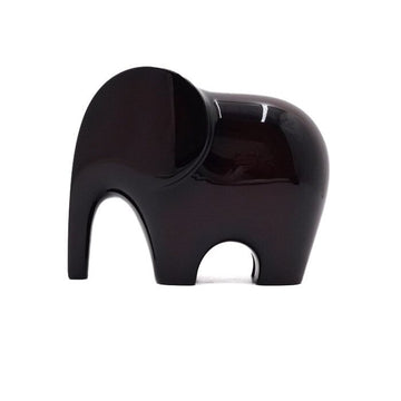 Hermes Lacquered Wood Elephant Paperweight H313095M 157565036
