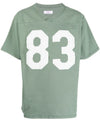 ERL V-Neck Short Sleeve T-Shirt Green 06T022 63920150 [P]