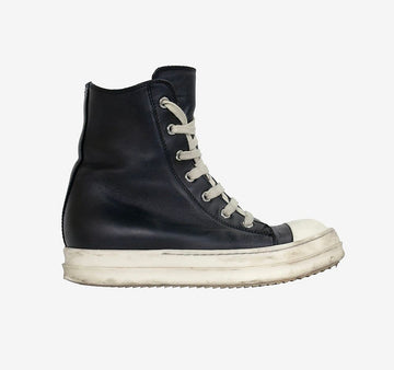 Rick Owens Ramones High-Top Sneakers Black 0H6TDEF2 157179303 [P]