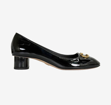 DIOR CDロゴ バレリーナ ペイデント ブラック ローファー B2220X148 153392593
