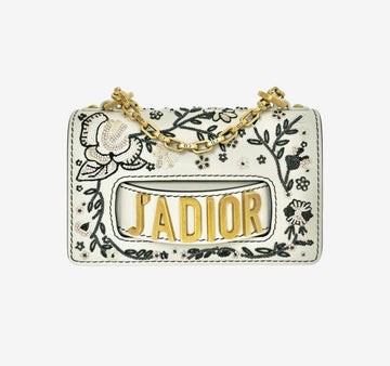 DIOR Ketten-Flap-Tasche Weiß XEUS6ZH2 157179351 [P]