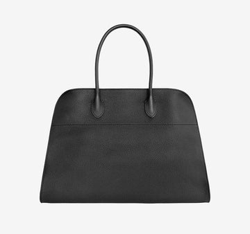 The Row Soft Margo 17 Bag Leather Black 157638244