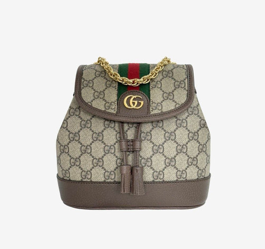 GUCCI オフィディア ミニ バックパック ベージュ エボニー 795221 157180061 [P]