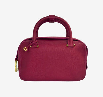 Delvaux Coolbox Women's Mini Tote Bag Burgundy O5P8KUAT 157179970 [P]