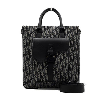 Dior Oblique Jacquard Grained Calfskin Men's Tote Bag and Shoulder Bag aa65240 157587103 [P]