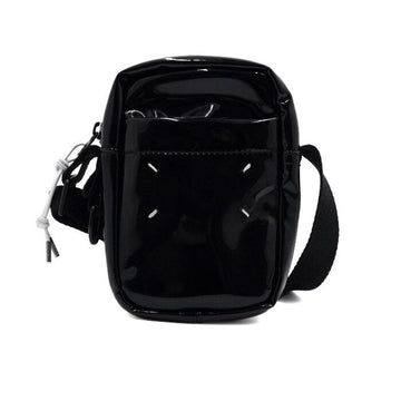 Maison Margiela Black Patent Mini Crossbody Bag with Stitch Detail 12345 157640438