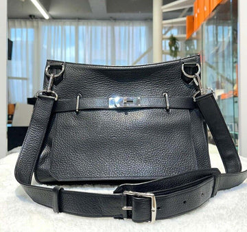 HERMES Jep-Cieres/Jep-Scher34 Schwarz/Silber L graviert H072206 148576695