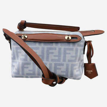 Fendi Soft Mini Crossbody Bag Light Blue 157651953