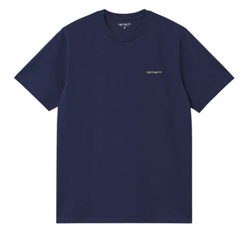 Carhartt Embroidery Short Sleeve T-Shirt INK I030435 2QFXX 138184687 [P]