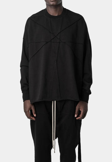 Rick Owens Crater T-shirt Sweatshirt Black 35726318
