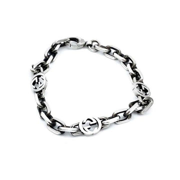 Gucci Interlocking Chain Silver Bracelet 6292603240 157658205