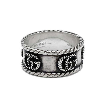 GUCCI Interlocking Double G Silberring 629260215 157658216
