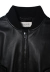 DRIES VAN NOTEN レザーブルゾン ブラック 37937509 [P]